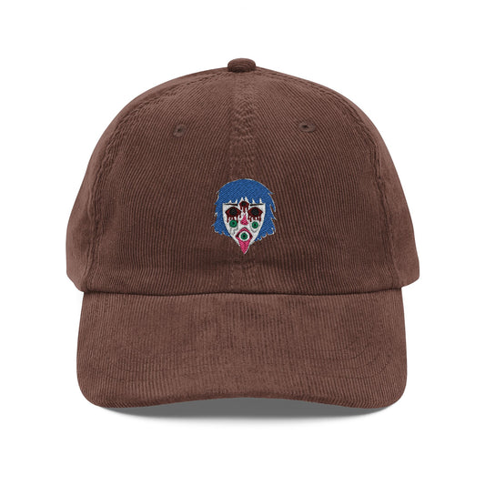 Blue Hair Vintage Cap