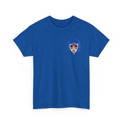 Blue Hair Unisex Tee