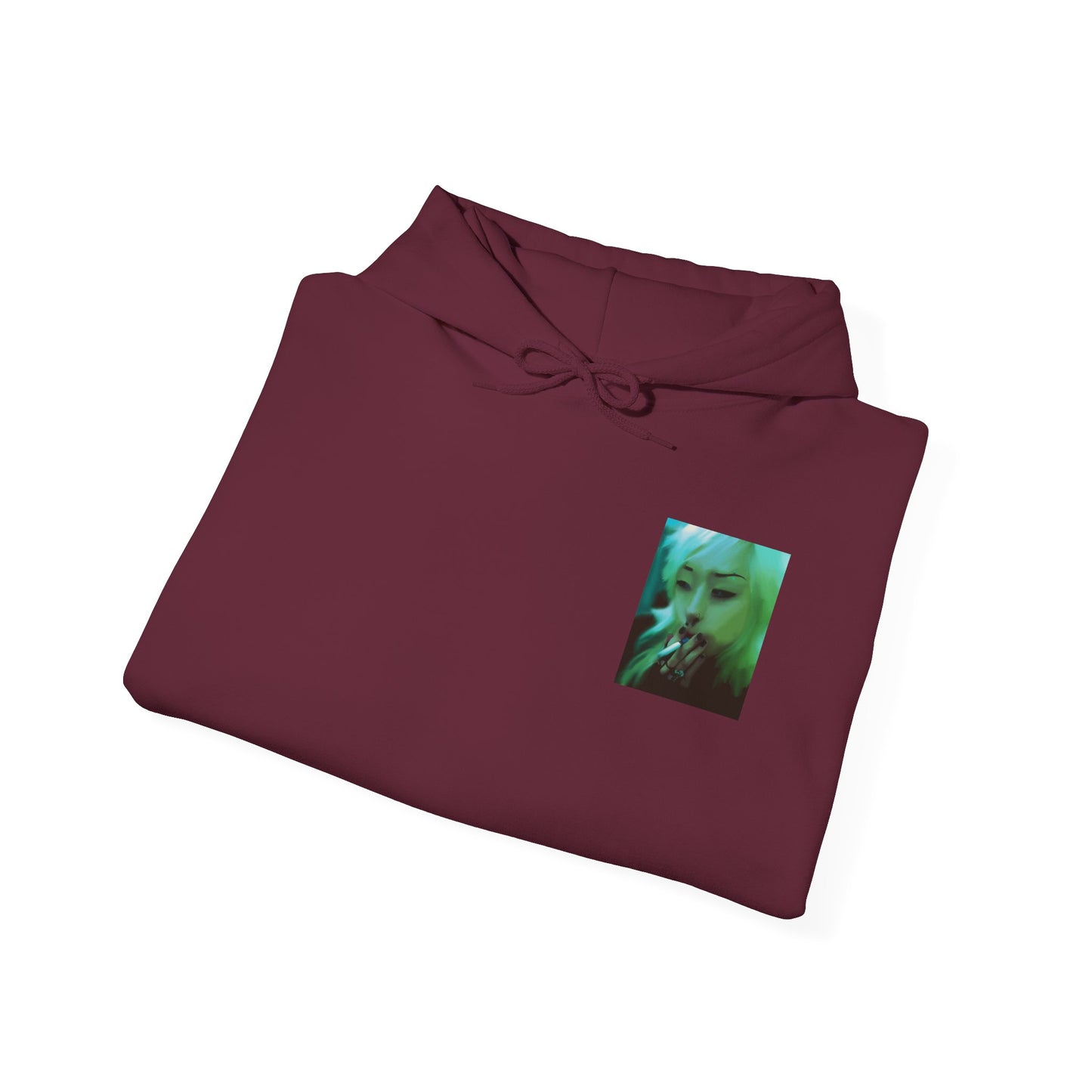 Smoking Girl Unisex Hoodie