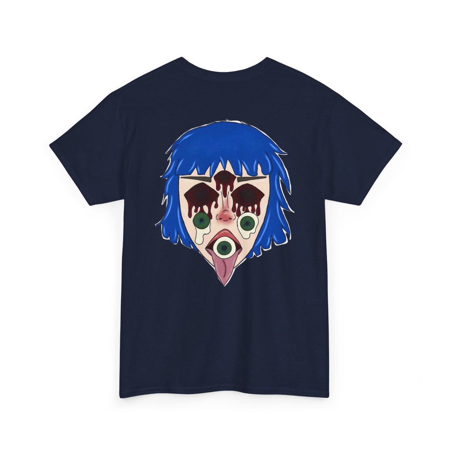 Blue Hair Unisex Tee
