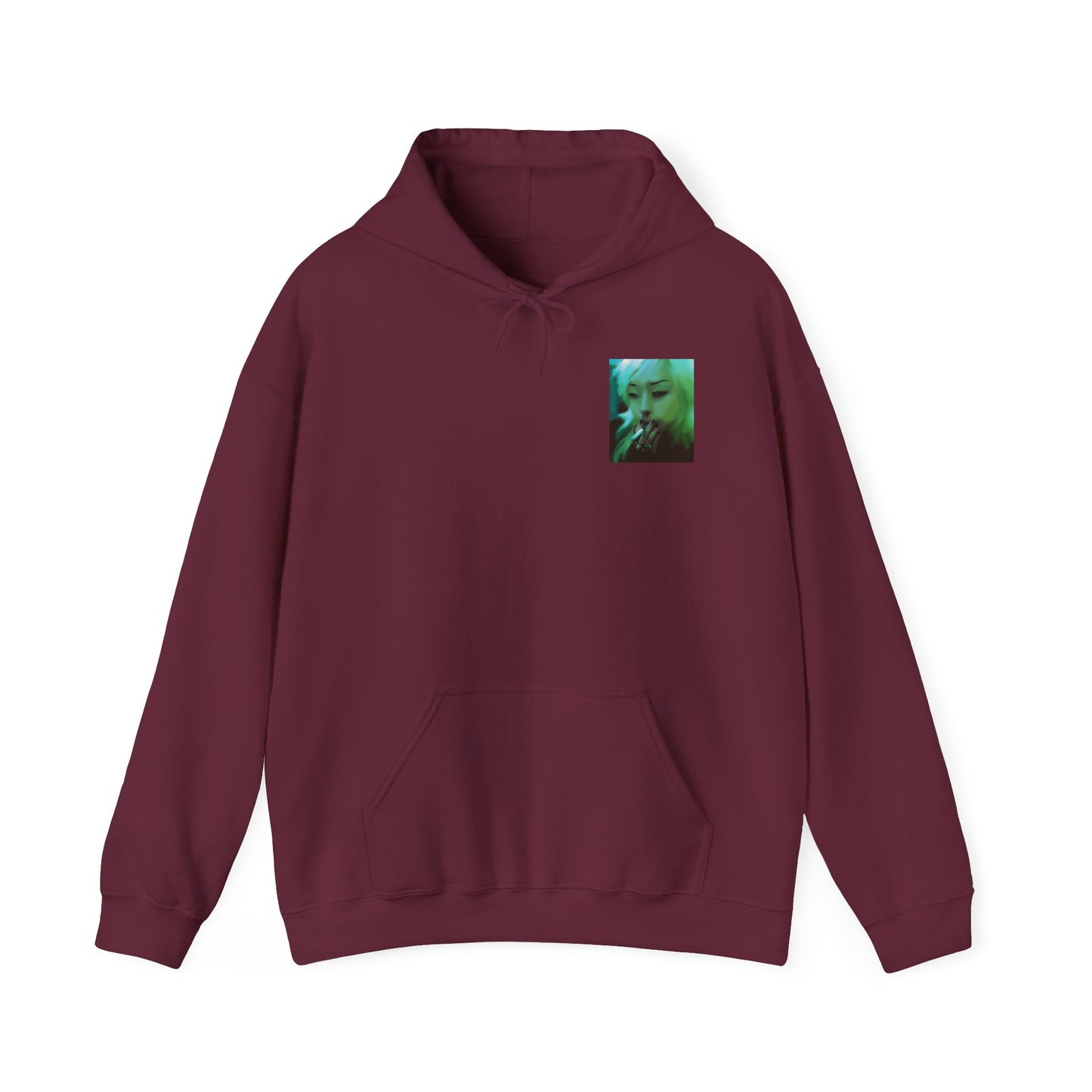 Smoking Girl Unisex Hoodie