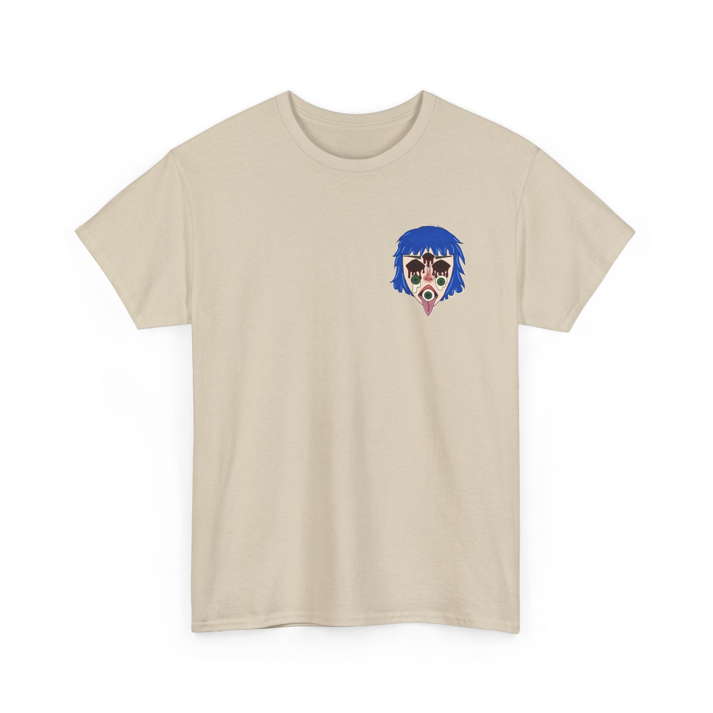 Blue Hair Unisex Tee