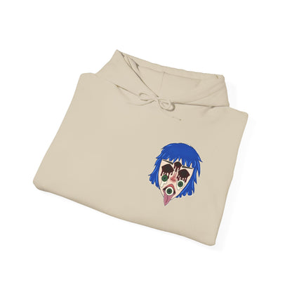 Blue Hair Unisex Hoodie