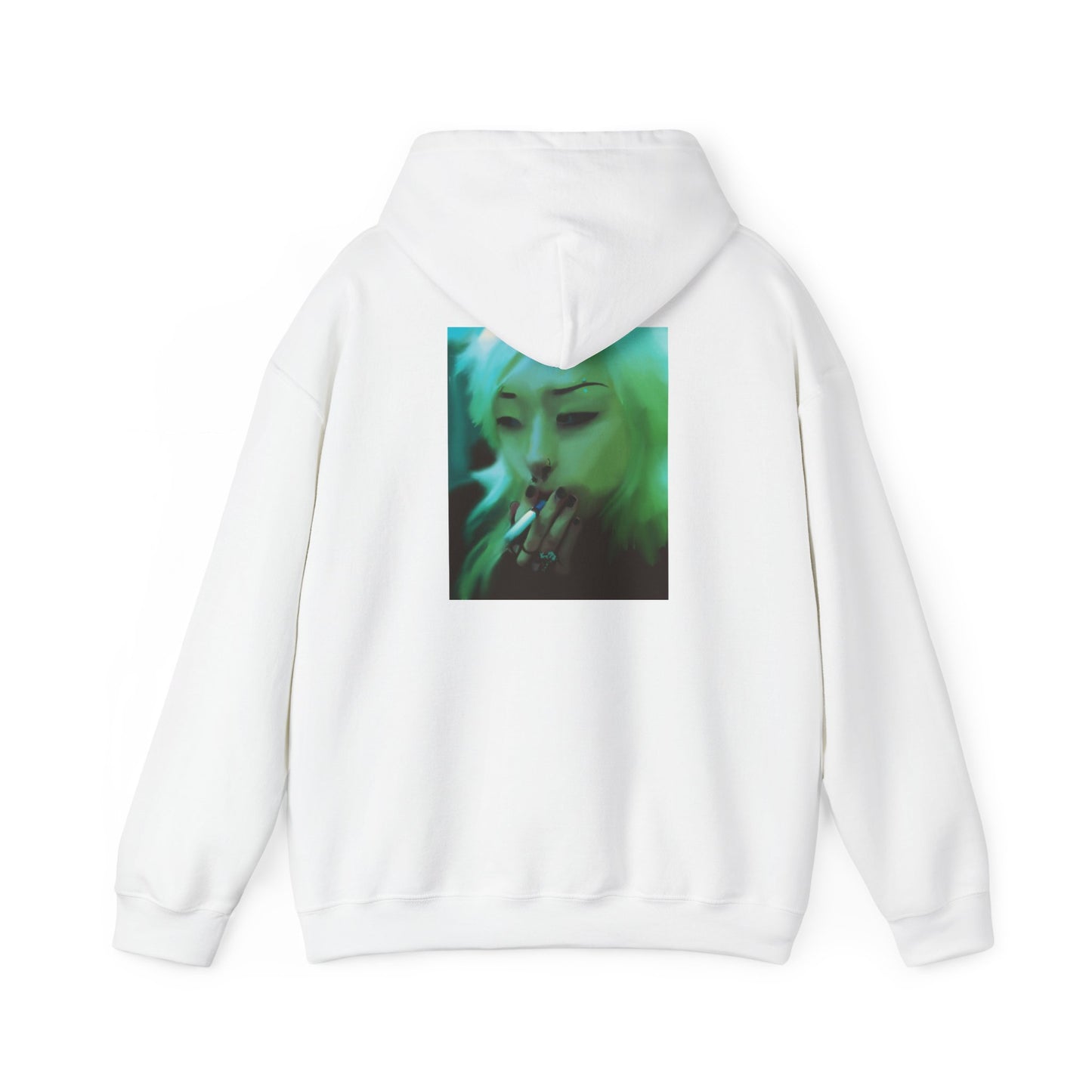 Smoking Girl Unisex Hoodie