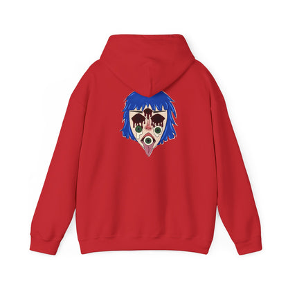 Blue Hair Unisex Hoodie
