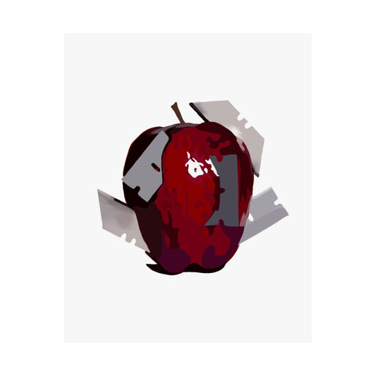Razor Apple Poster