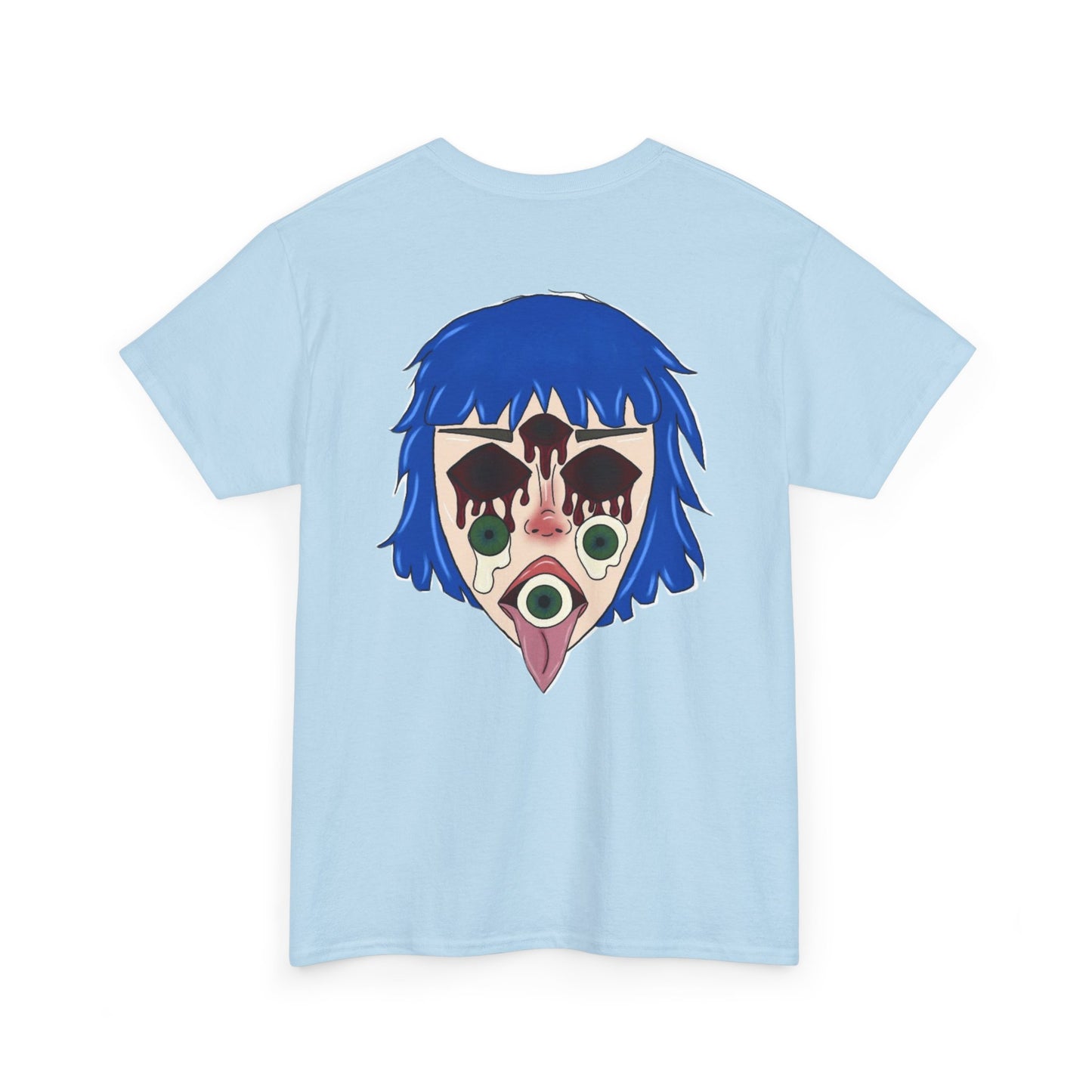 Blue Hair Unisex Tee