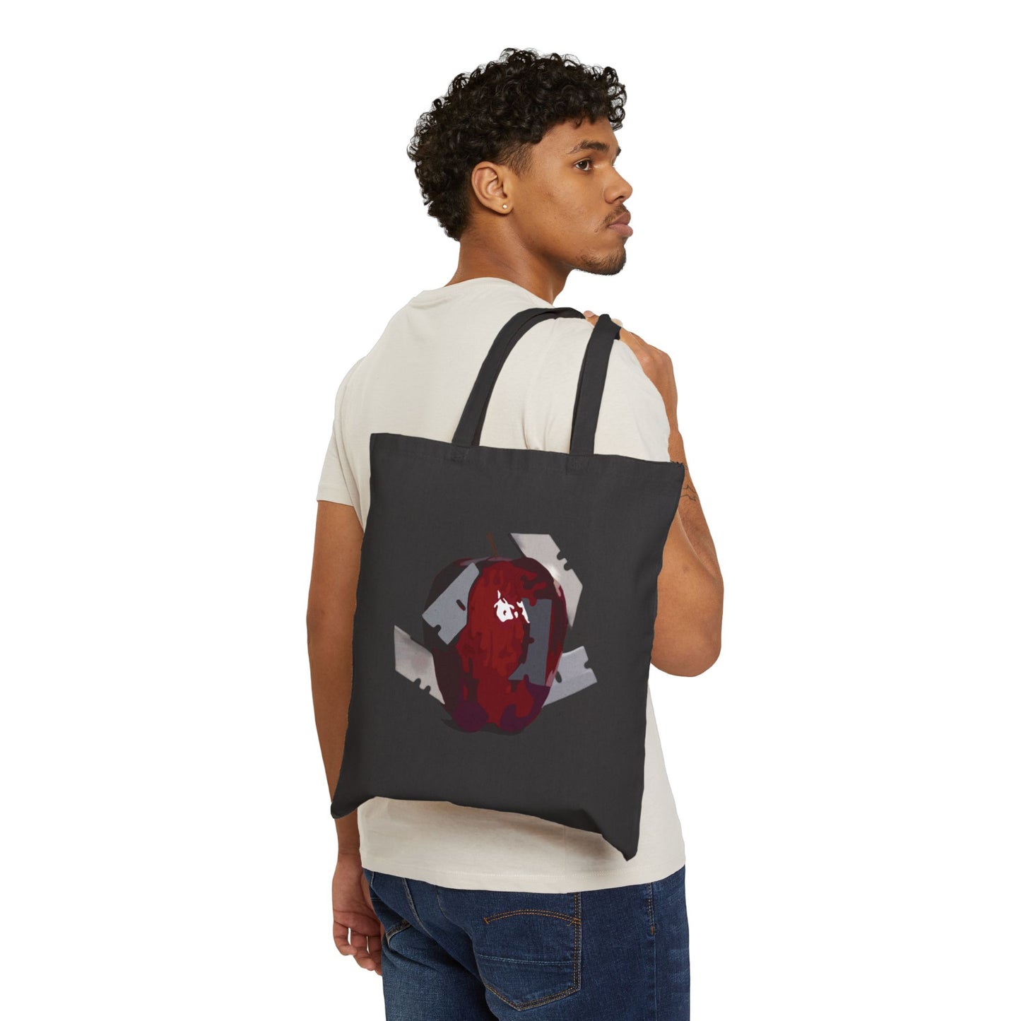 Razor Apple Tote Bag