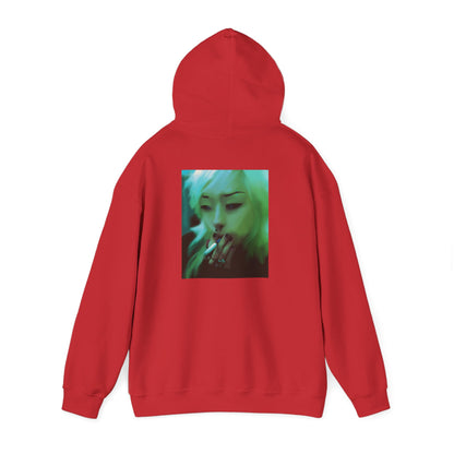 Smoking Girl Unisex Hoodie