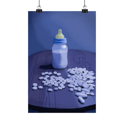 Baby Blues Poster — 8" x 12" | Matte Print - maidenless3