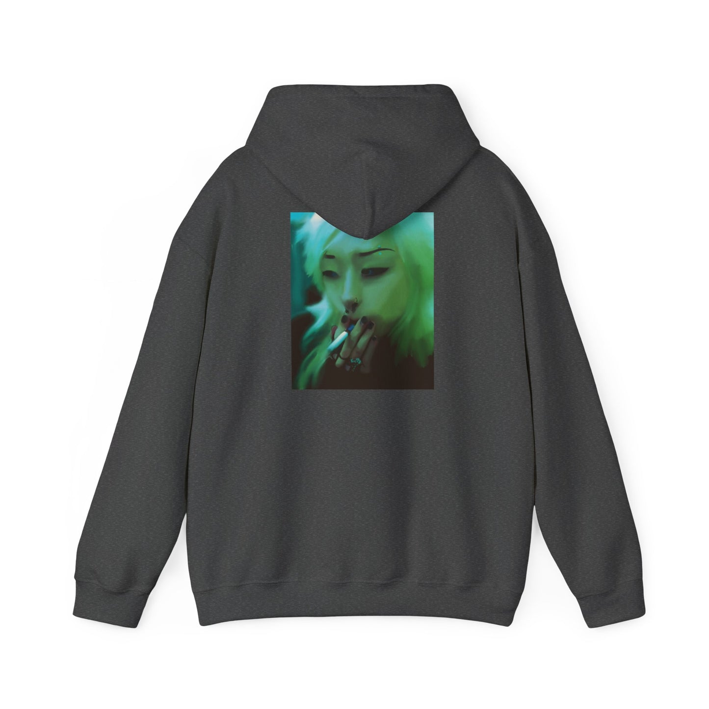 Smoking Girl Unisex Hoodie