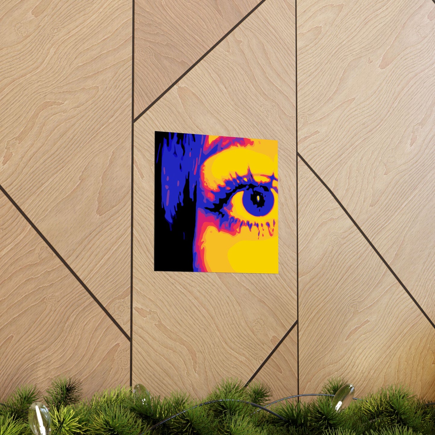 Infrared Stare Poster