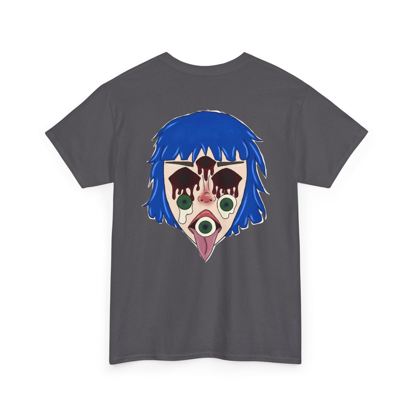 Blue Hair Unisex Tee