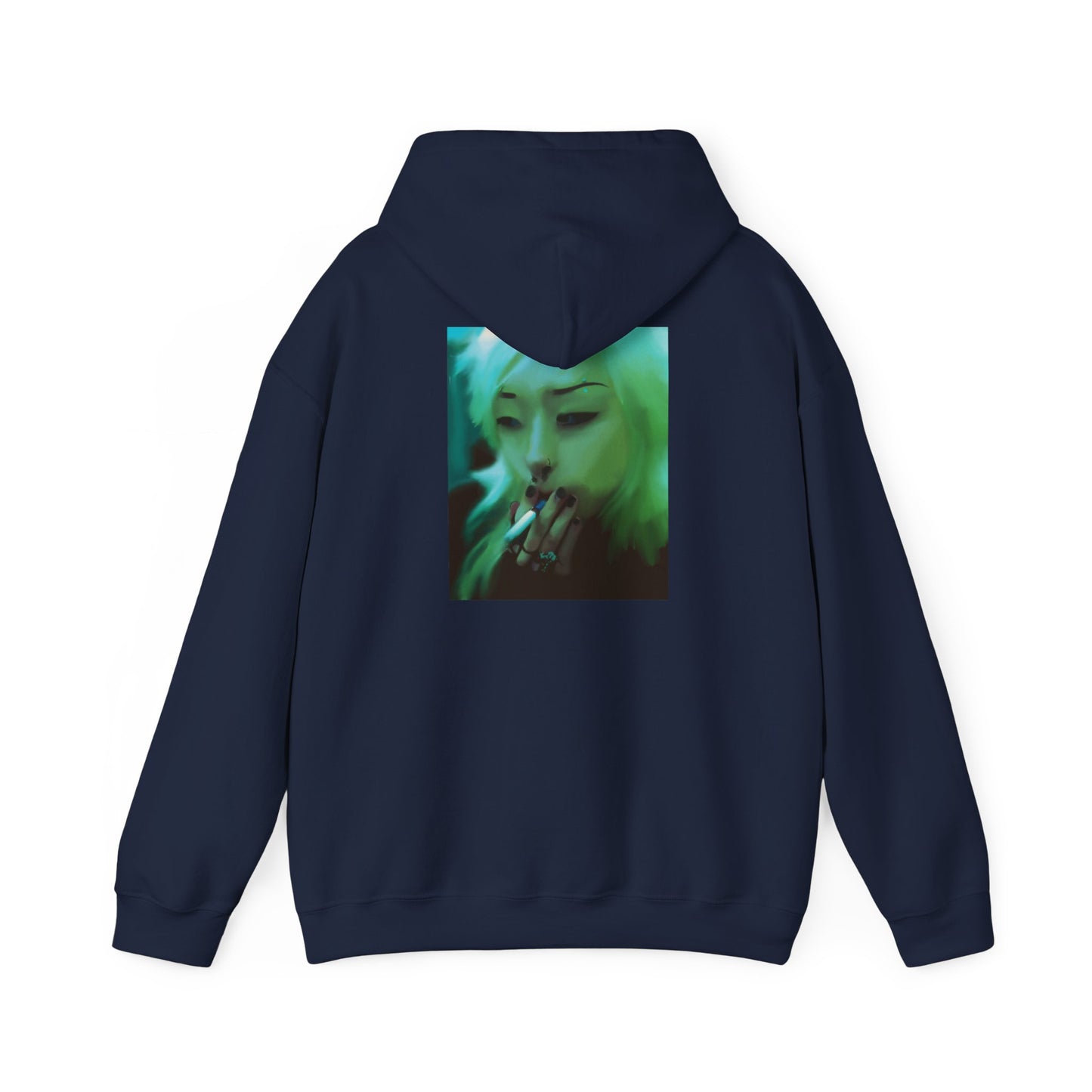 Smoking Girl Unisex Hoodie