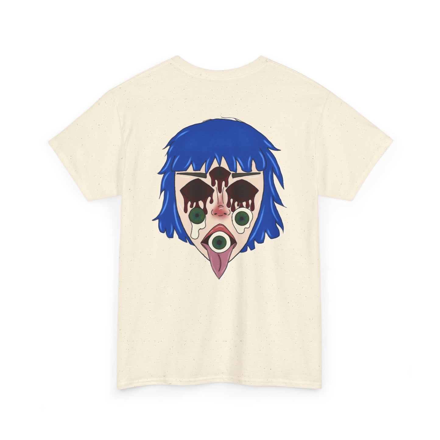 Blue Hair Unisex Tee