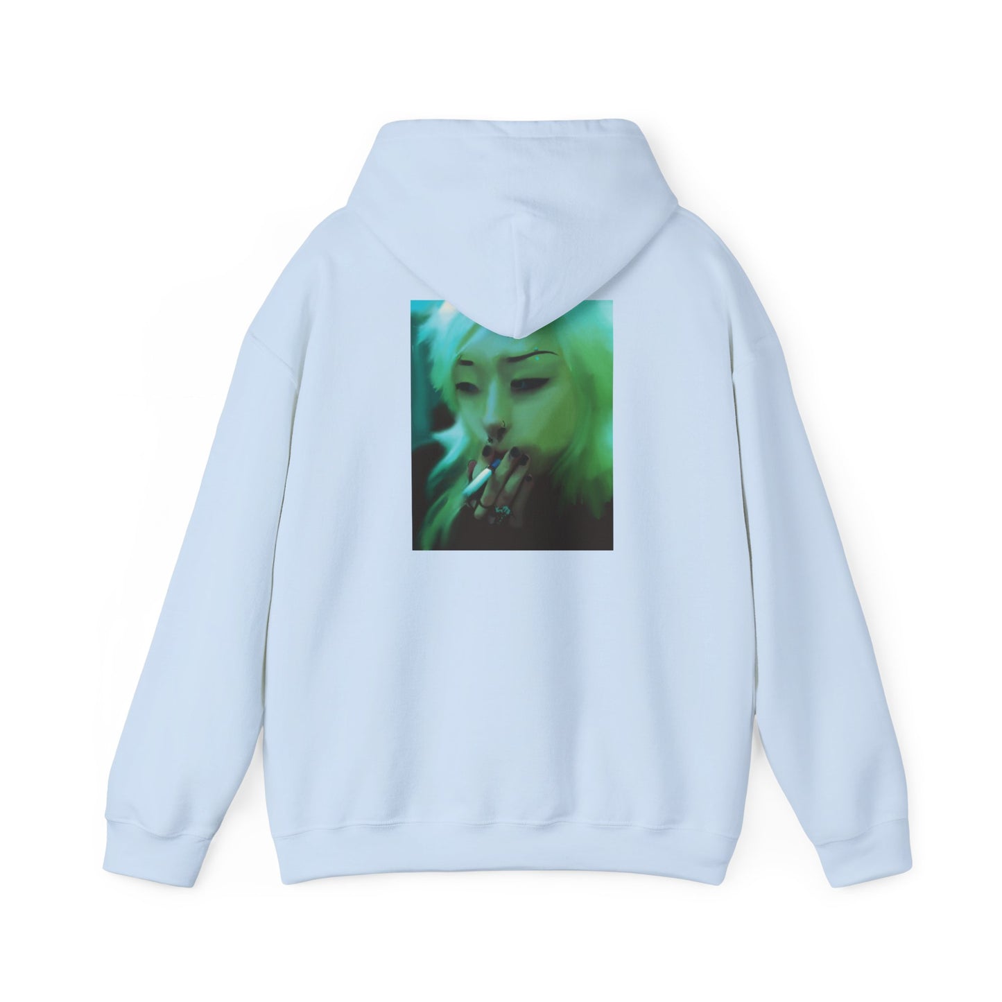 Smoking Girl Unisex Hoodie
