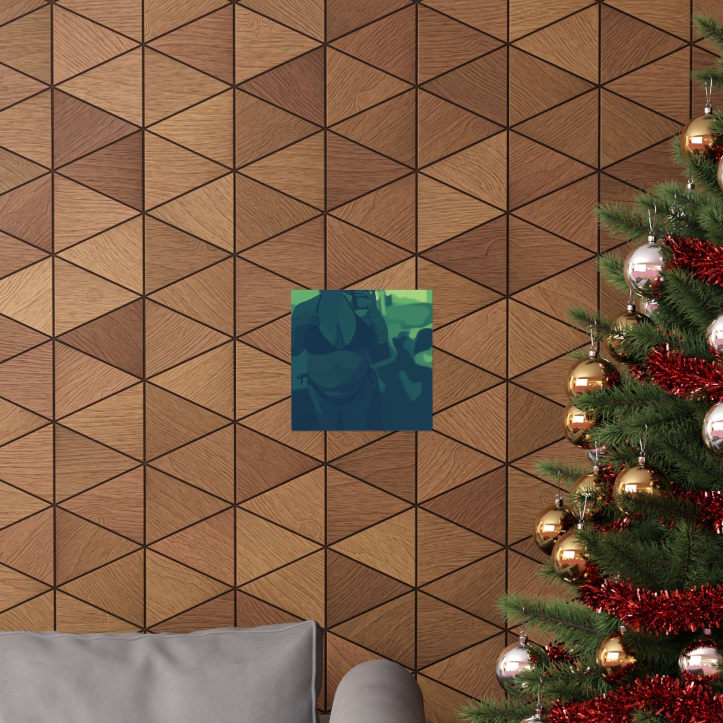 Teal Body Poster