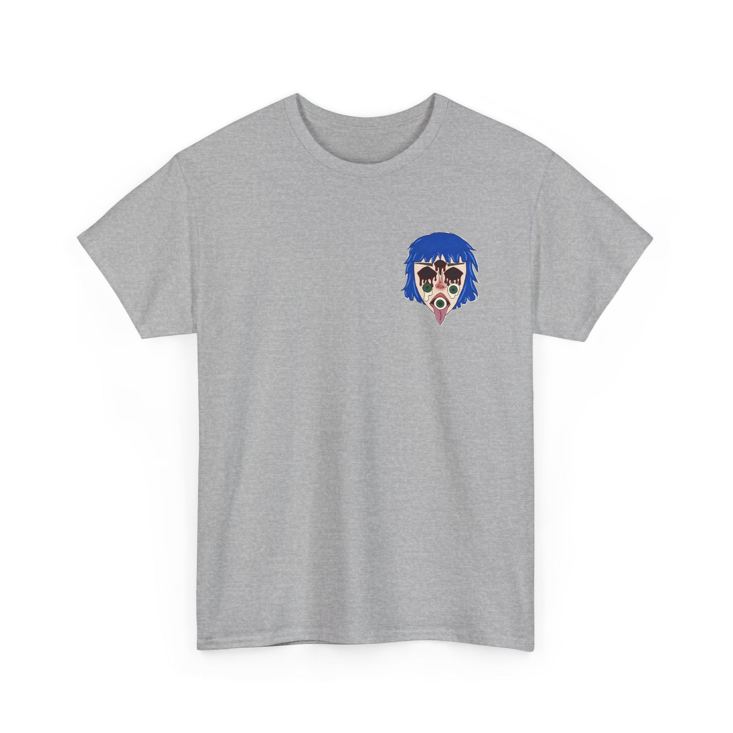 Blue Hair Unisex Tee