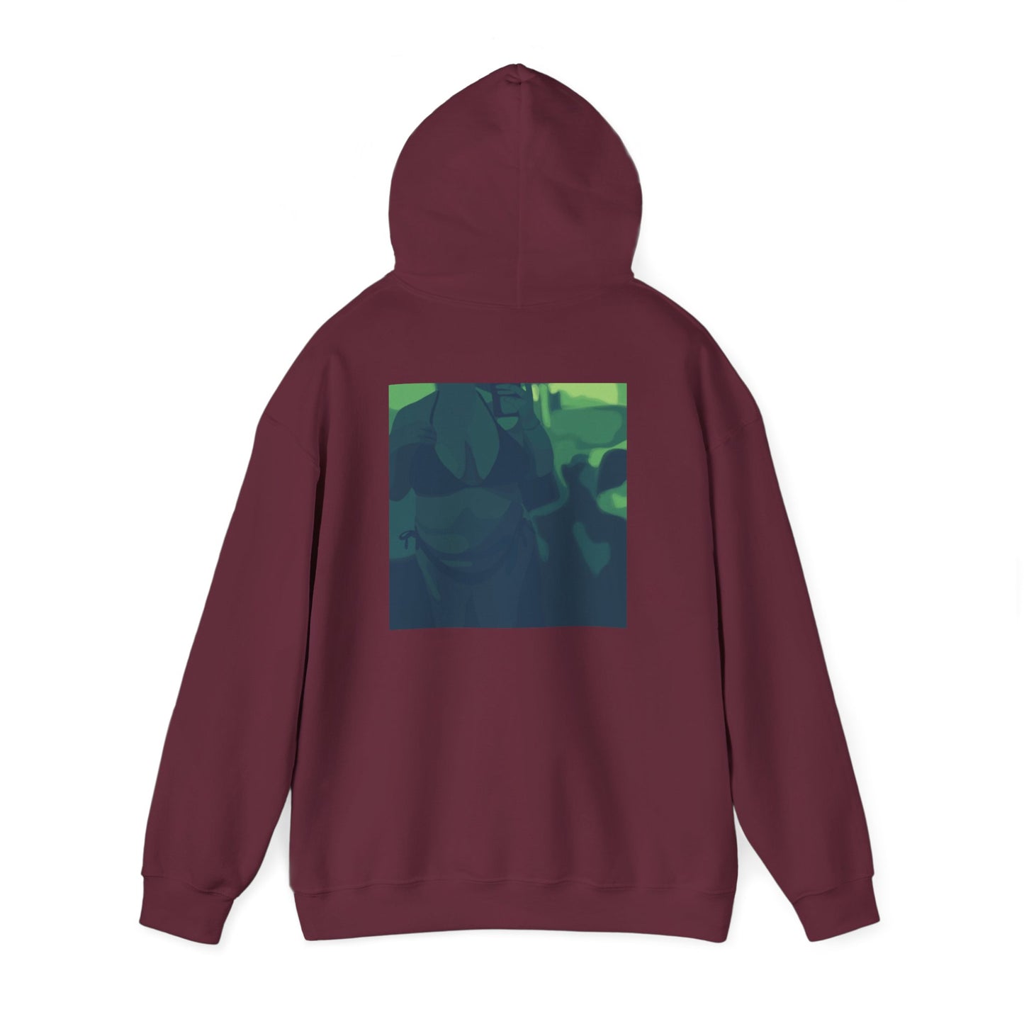 Teal Body Unisex Hoodie