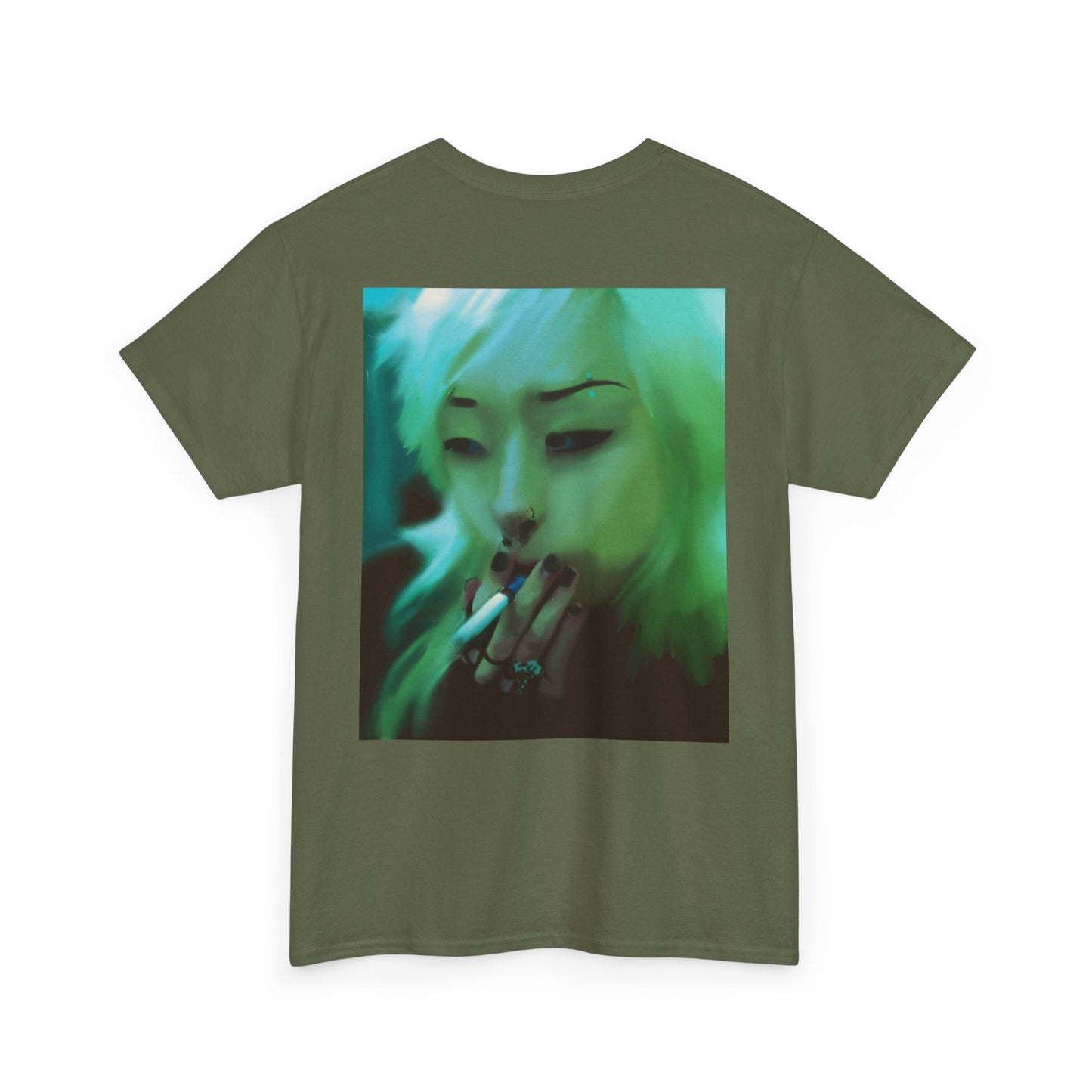 Smoking Girl Unisex Tee