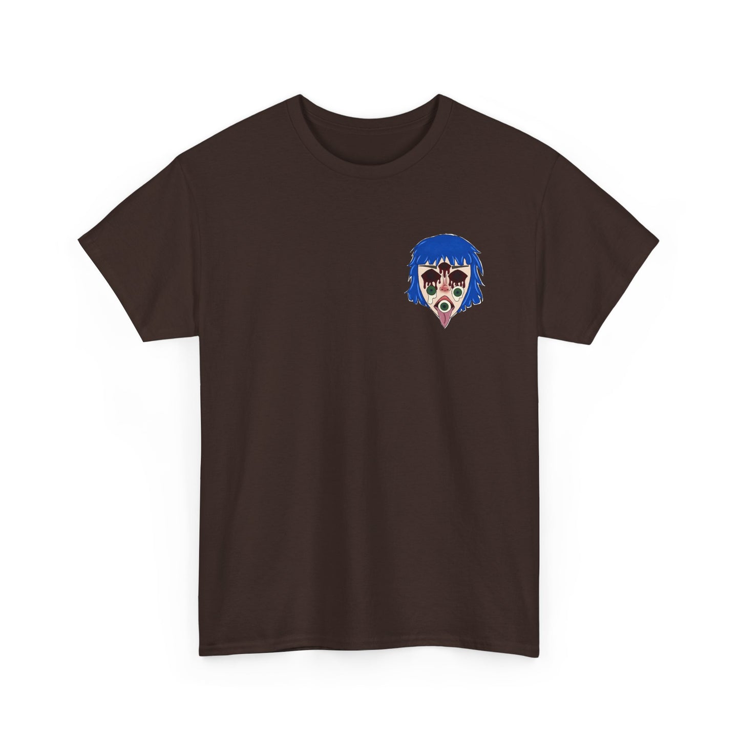 Blue Hair Unisex Tee