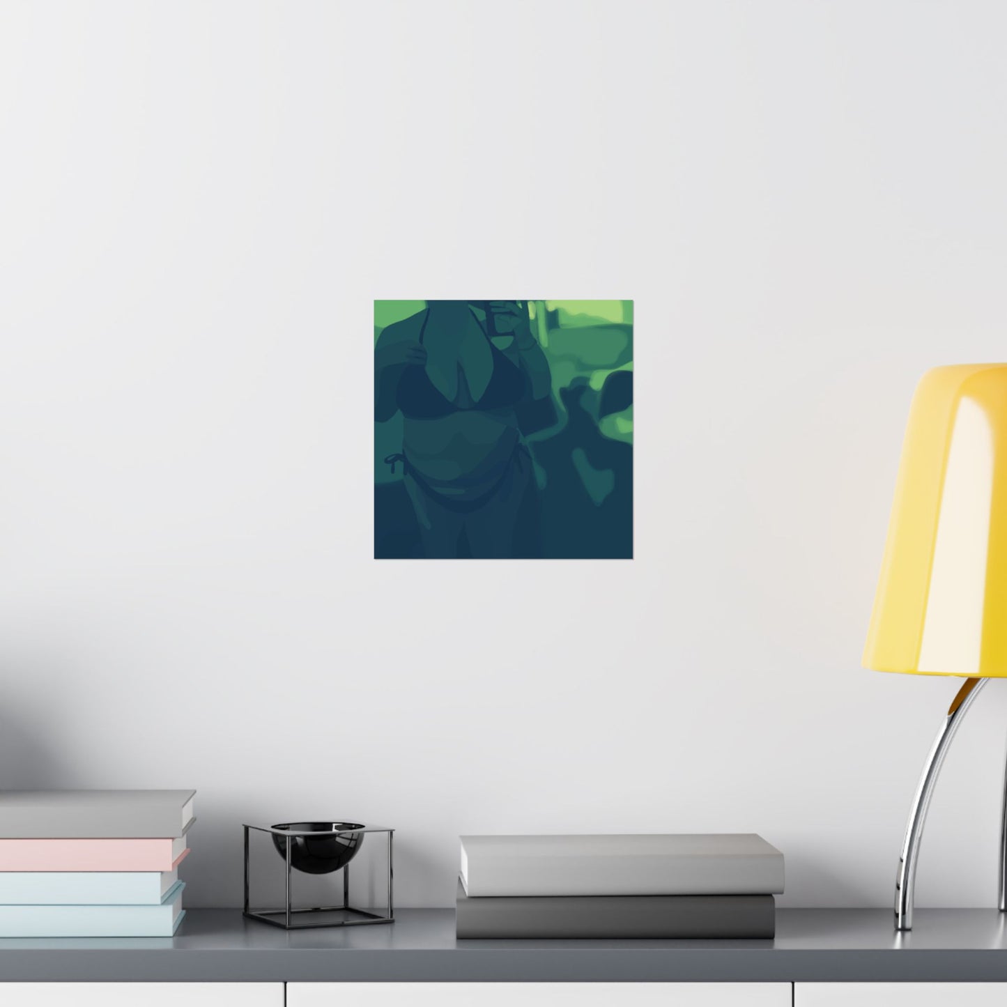 Teal Body Poster