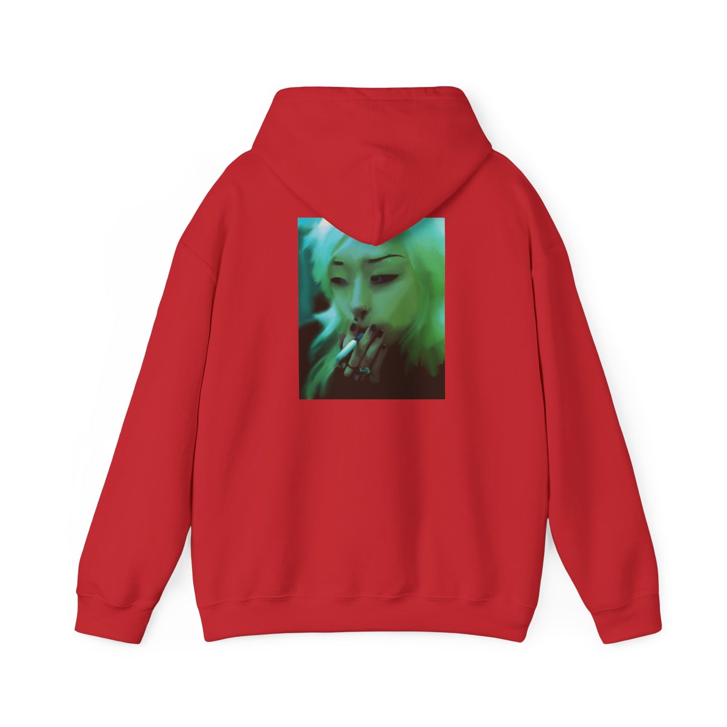 Smoking Girl Unisex Hoodie