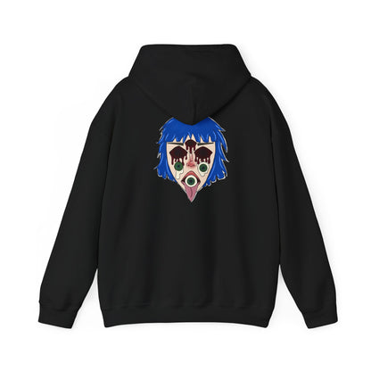 Blue Hair Unisex Hoodie