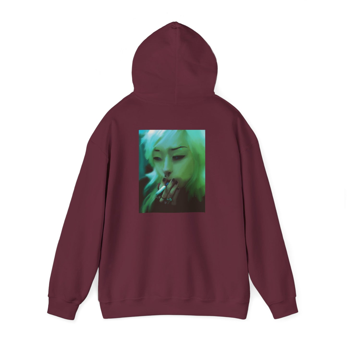 Smoking Girl Unisex Hoodie