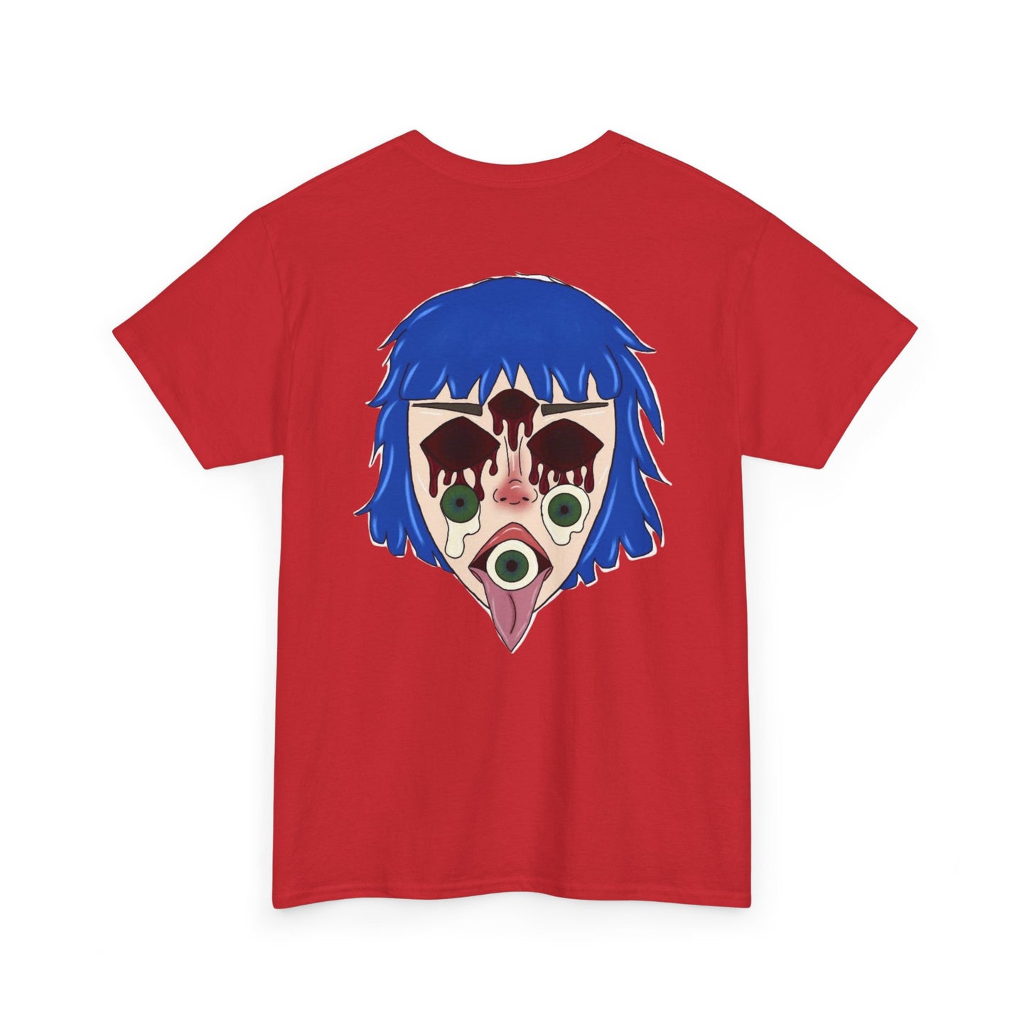 Blue Hair Unisex Tee