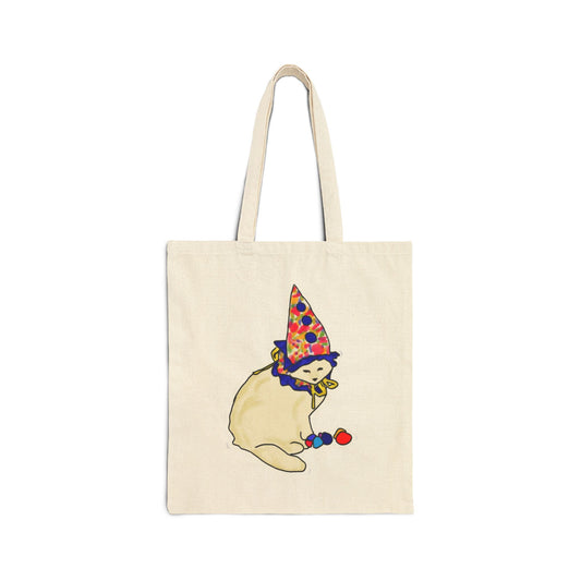 Clown Cat Tote Bag