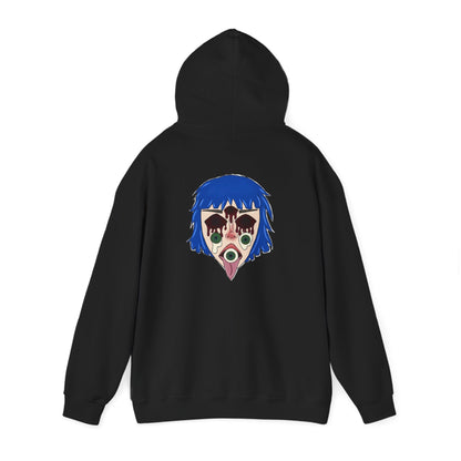 Blue Hair Unisex Hoodie