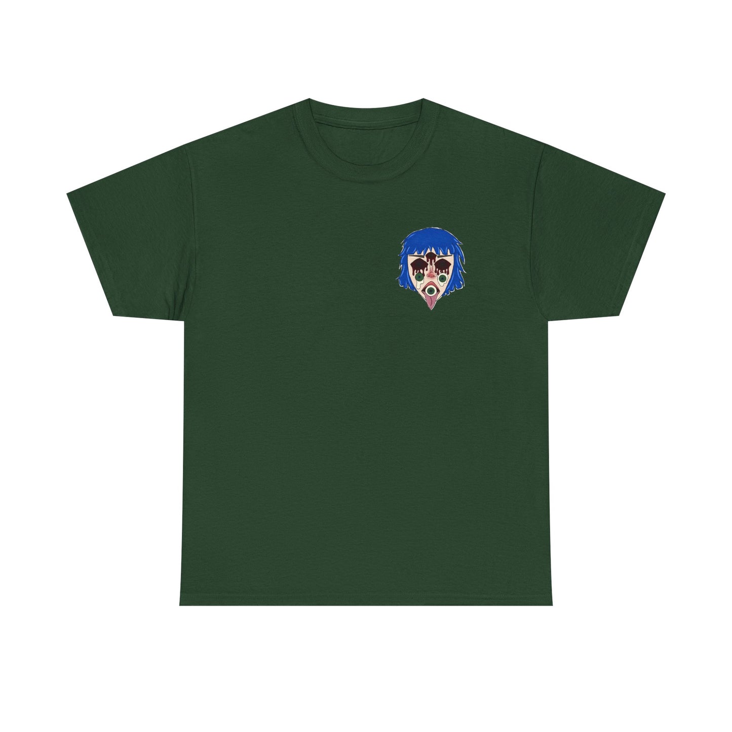 Blue Hair Unisex Tee