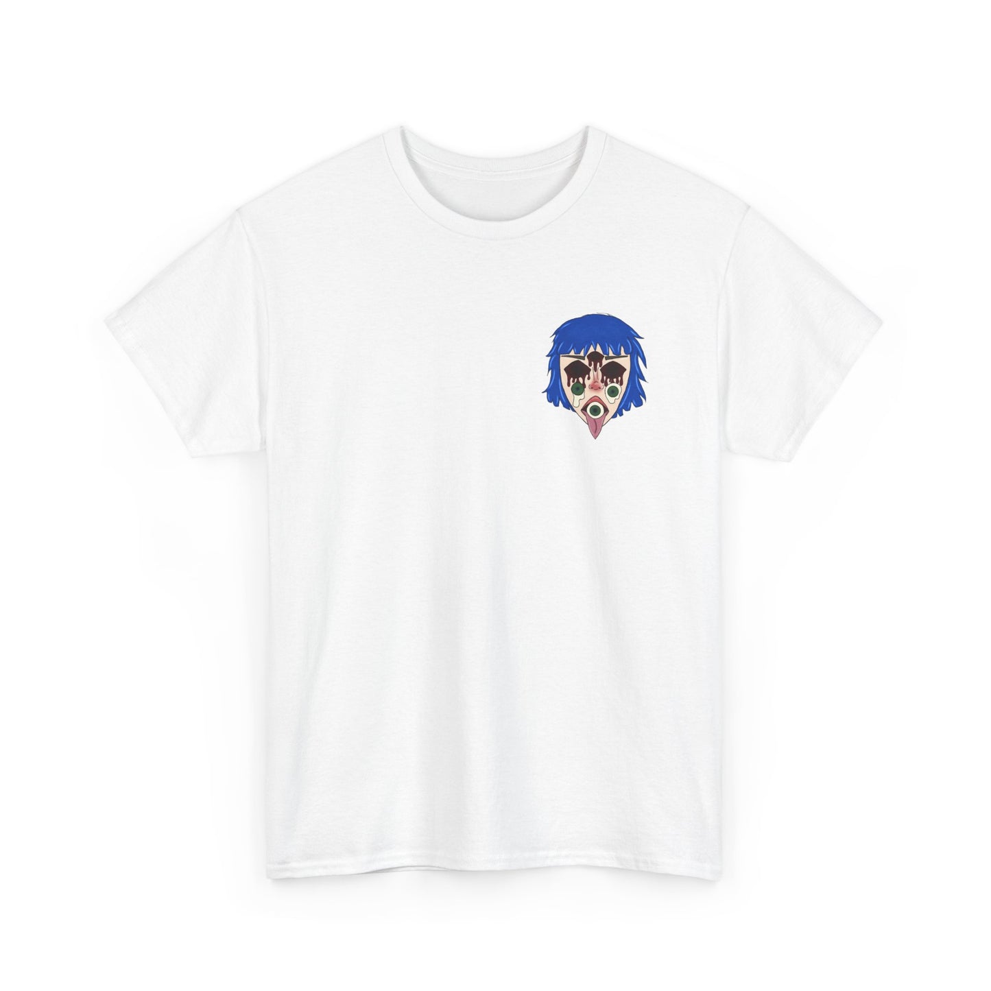 Blue Hair Unisex Tee