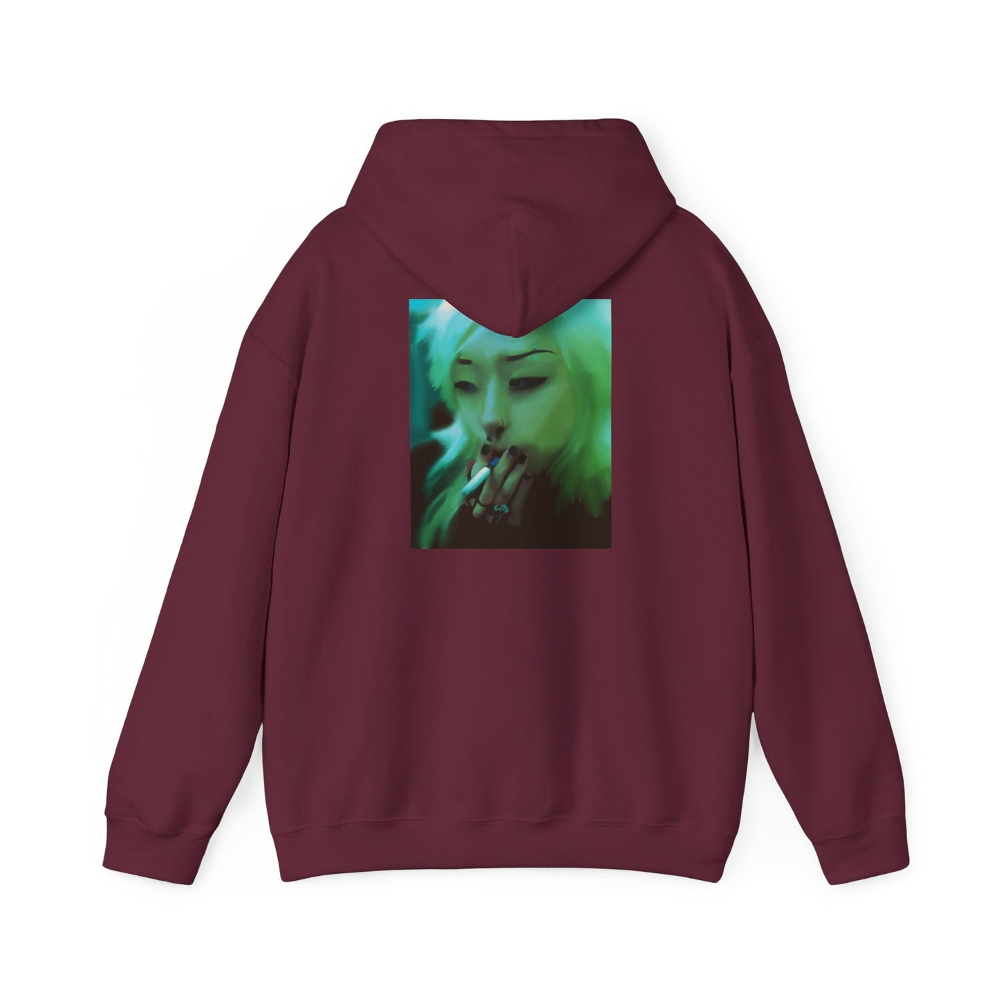 Smoking Girl Unisex Hoodie