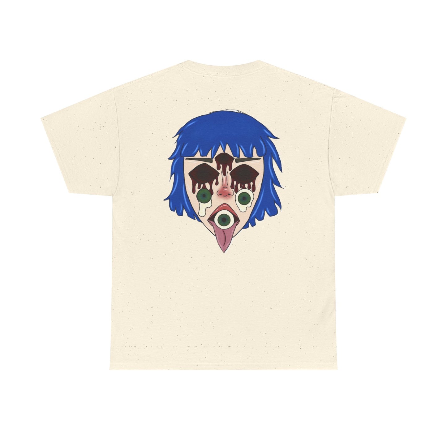 Blue Hair Unisex Tee