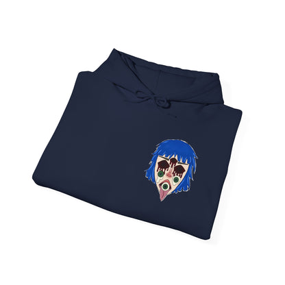 Blue Hair Unisex Hoodie