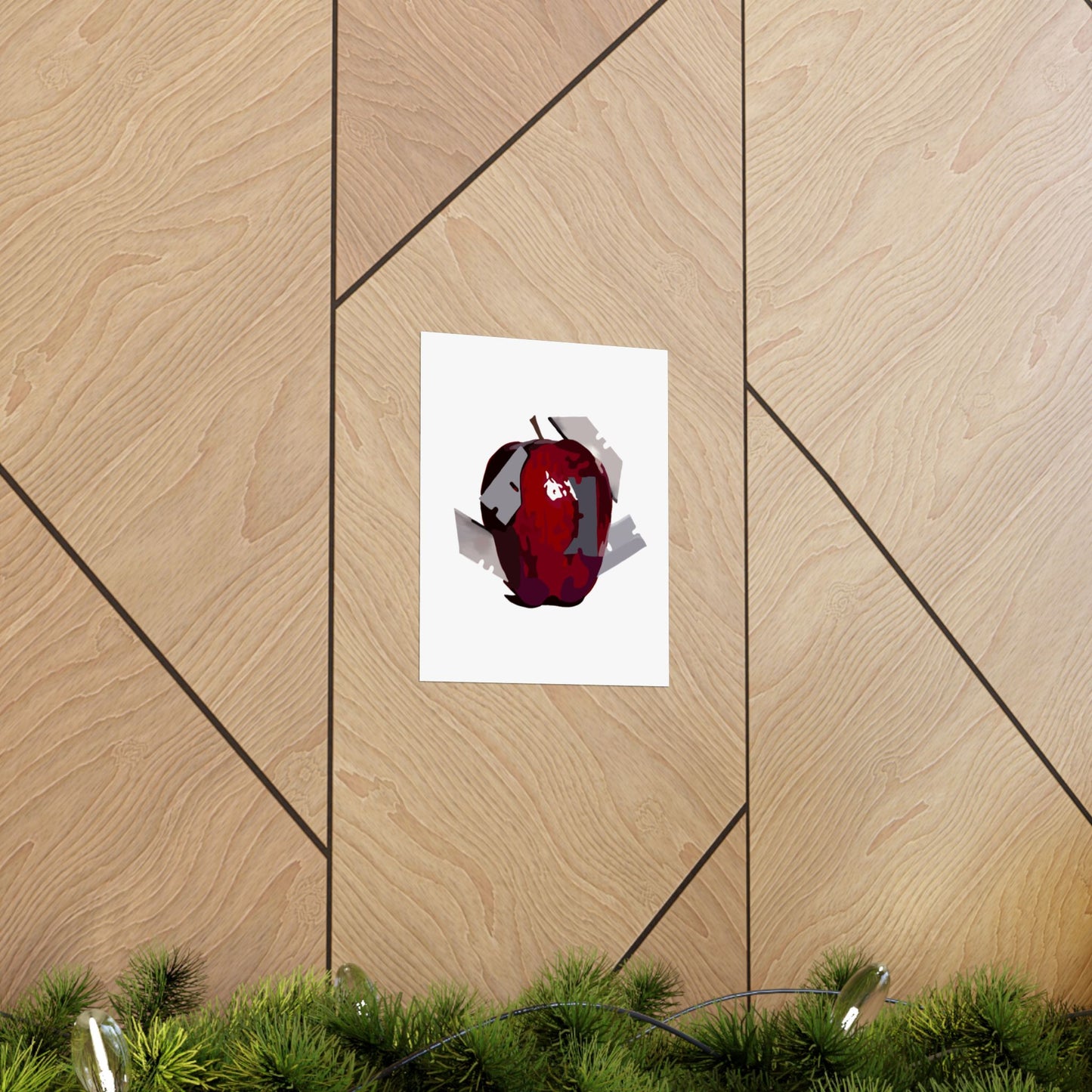 Razor Apple Poster