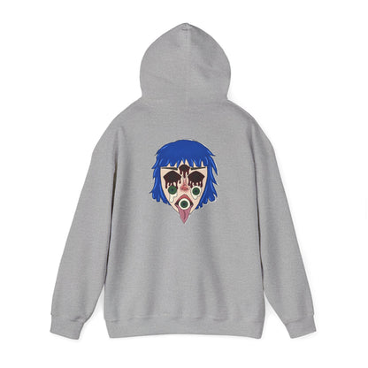 Blue Hair Unisex Hoodie