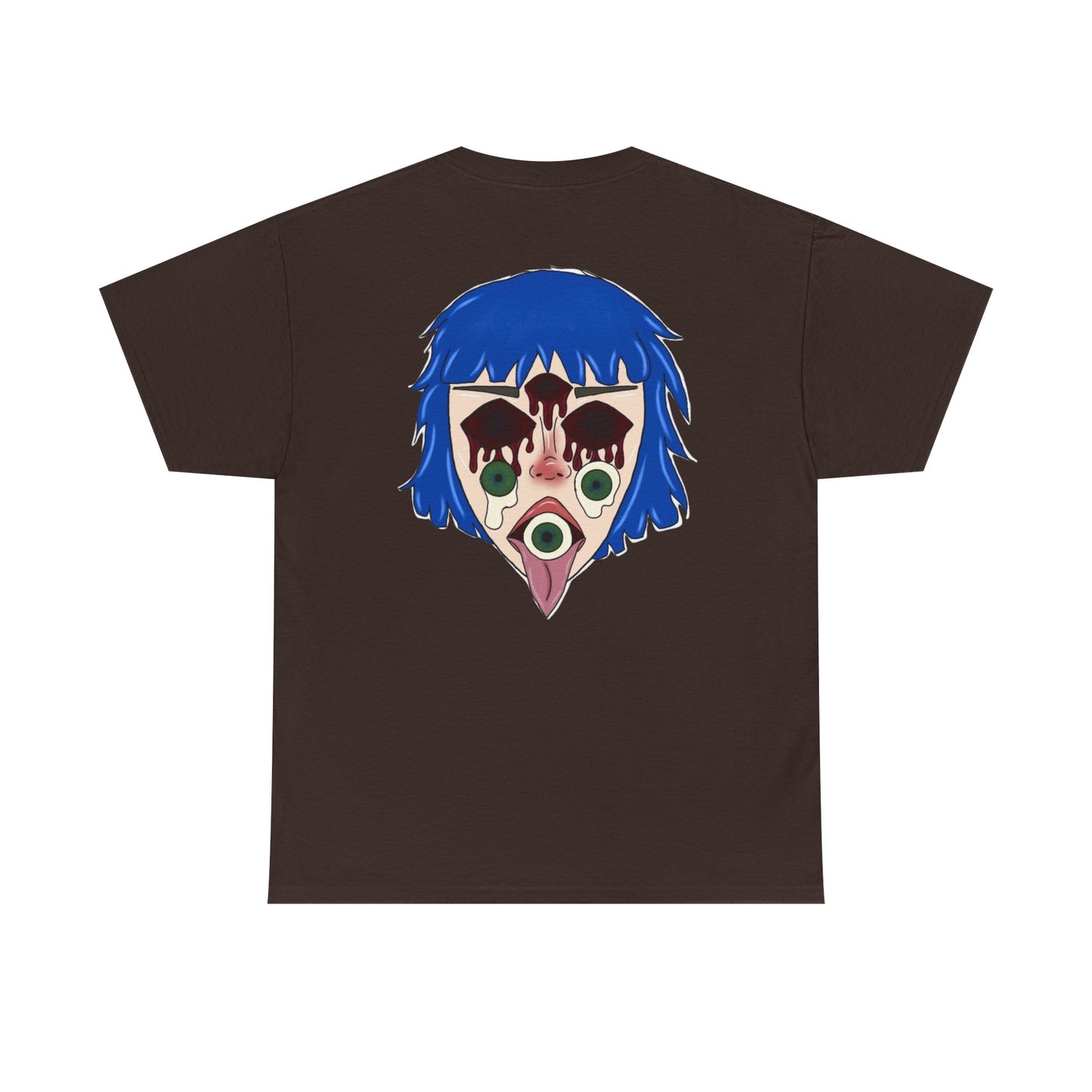 Blue Hair Unisex Tee