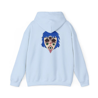 Blue Hair Unisex Hoodie