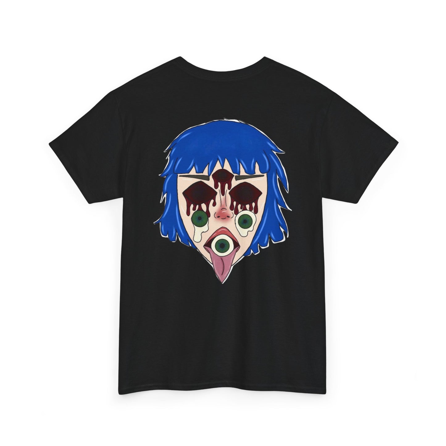 Blue Hair Unisex Tee