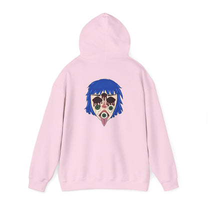 Blue Hair Unisex Hoodie