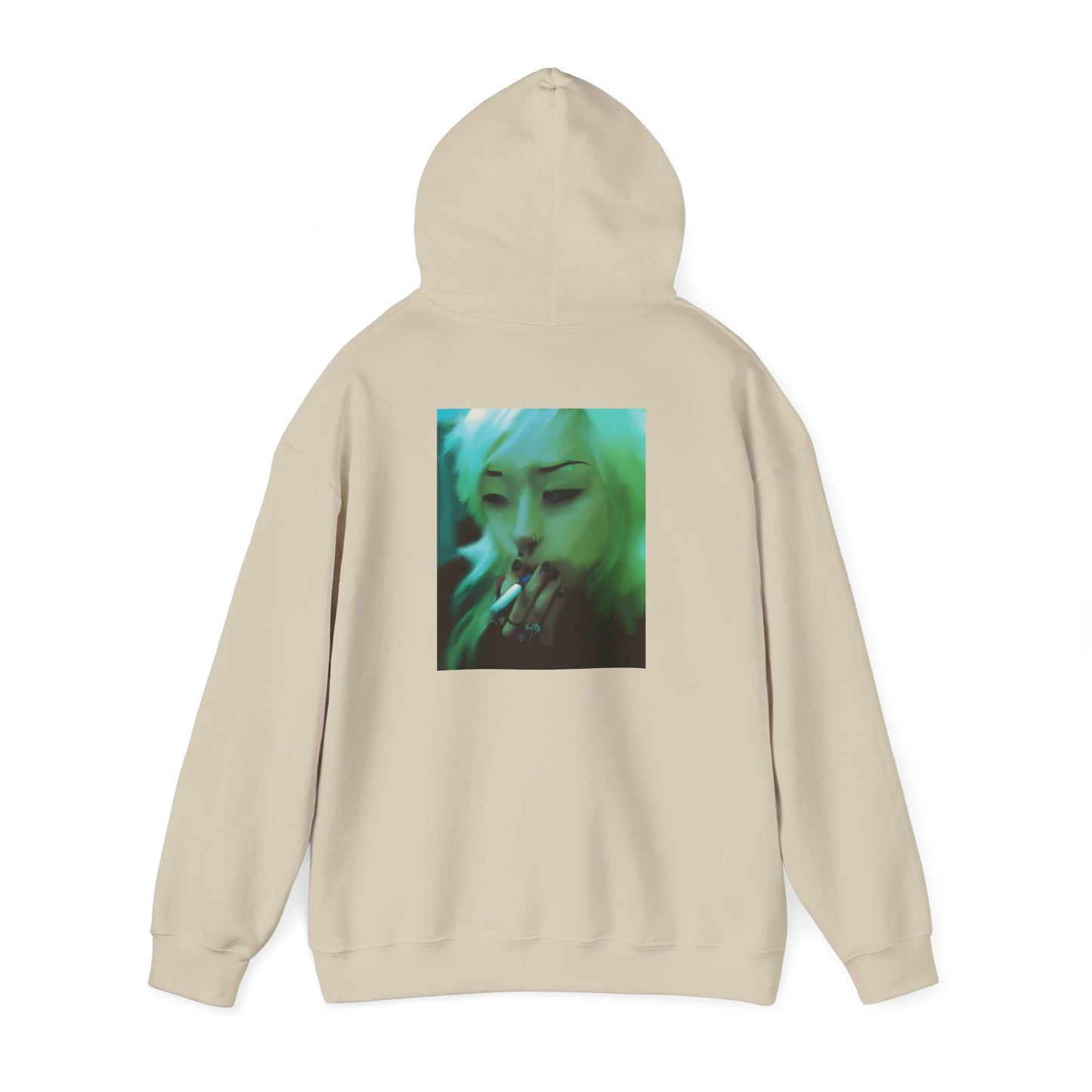 Smoking Girl Unisex Hoodie