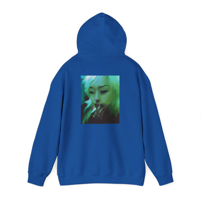 Smoking Girl Unisex Hoodie