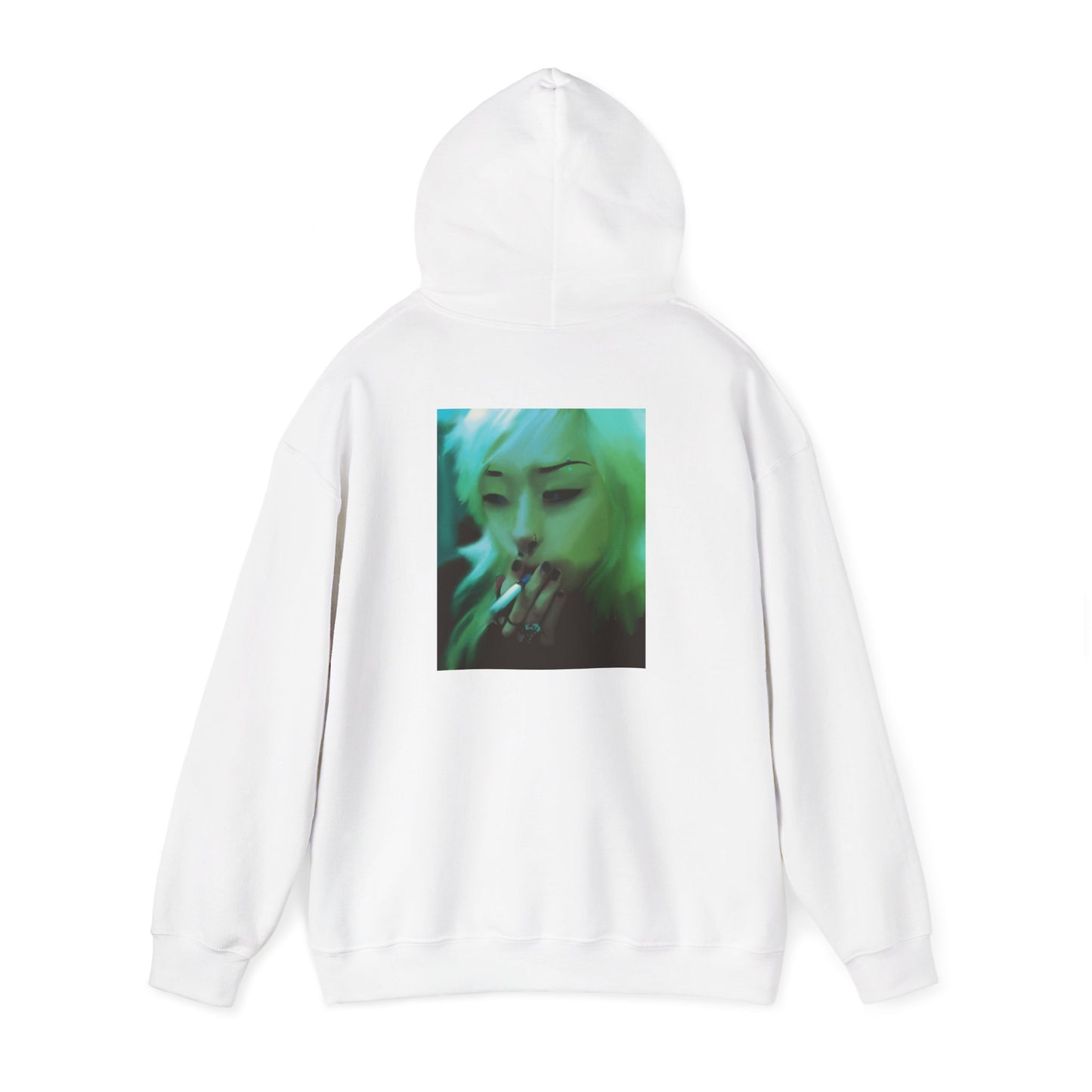 Smoking Girl Unisex Hoodie