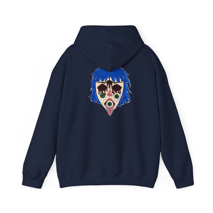 Blue Hair Unisex Hoodie