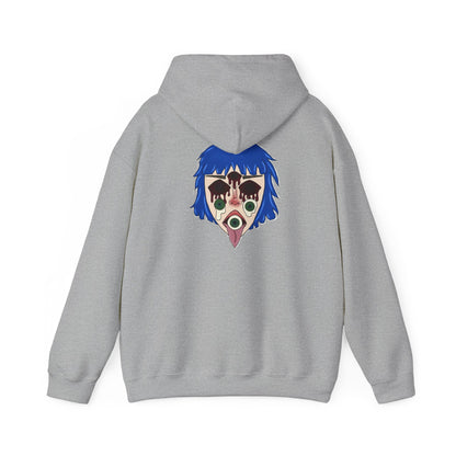 Blue Hair Unisex Hoodie