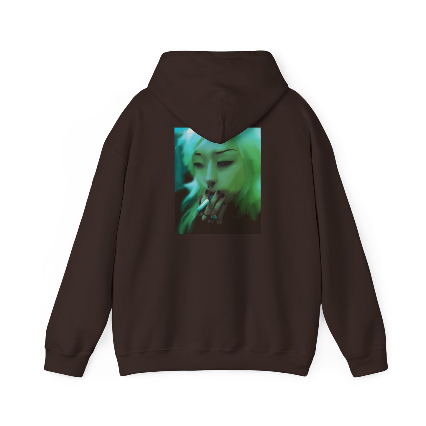 Smoking Girl Unisex Hoodie