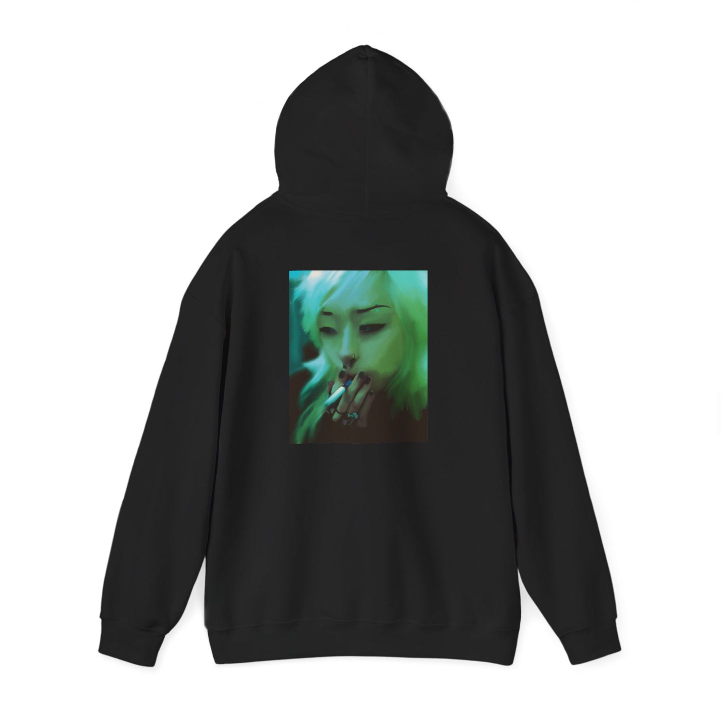 Smoking Girl Unisex Hoodie